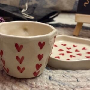 All Hearts Cup and Plate