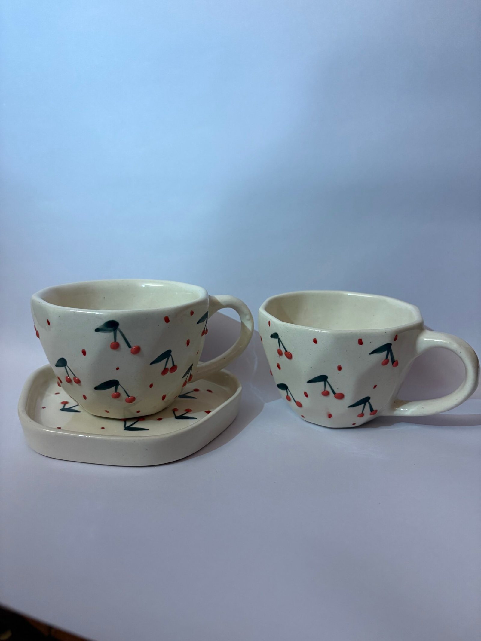 Cherry Cup and Plate - Image 2