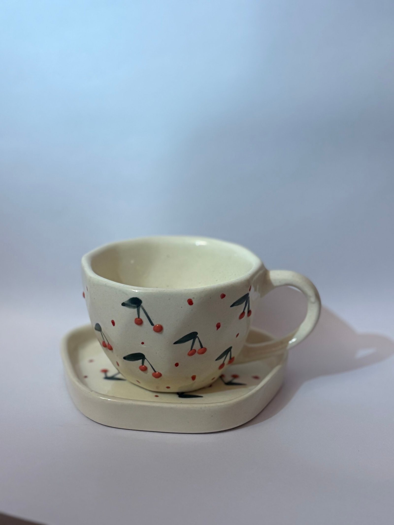 Cherry Cup and Plate - Image 3