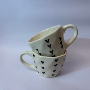 All Hearts Cup and Plate